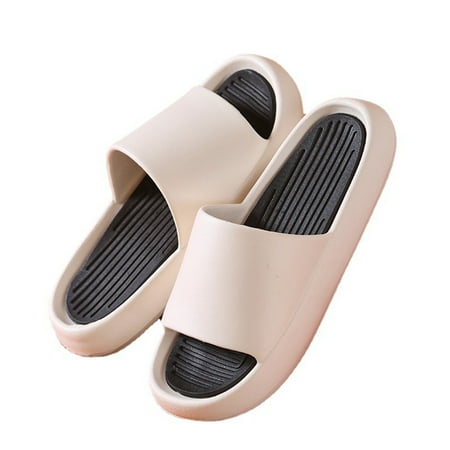 

Mens Slippers Men S Slippers Summer Outwear Thick Soled indoor Home Slipper Home