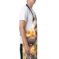 thumbnail image 3 of Picia Cute Panda Sunflower Waterproof Apron for Unisex Adult - Adjustable Bib Apron with Pockets, Ideal for Cooking, Gardening, Painting, and Household Chores, 3 of 9