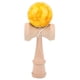thumbnail image 1 of Juego de bolas de mármol amarillo artesanal para niños Kendama tradicional japonés de madera, 1 of 8