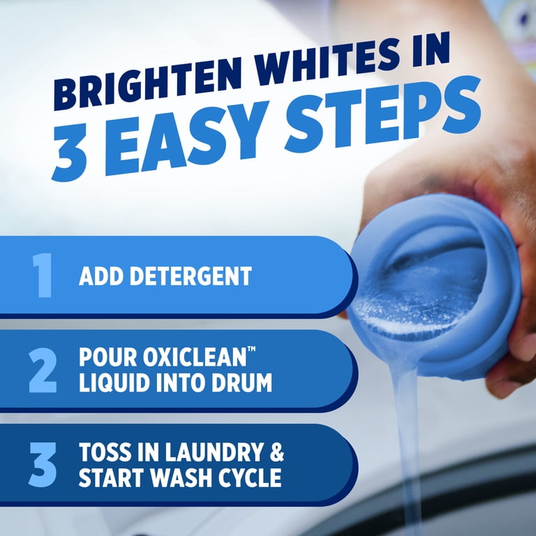 6 pack) OxiClean White Revive Laundry Whitener and Laundry Stain