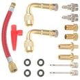thumbnail image 3 of 1 Set of Bike Adapter Tool Ball Pump Needle Bike Tire Pump Tube Tire Inflation Connector, 3 of 9