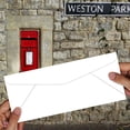 thumbnail image 2 of White #10 Business Color Mailing Envelopes | 4 1/8 X 9 ½ inches | 24lb Bond Bright Color Paper (90 GSM) | 50 Envelopes Per Pack, 2 of 6