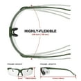 thumbnail image 2 of Xaegistac Shooting Glasses with Case Anti Fog Hunting Safety Glasses for Men Women, 2 of 7