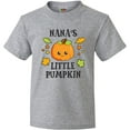 thumbnail image 3 of Inktastic Nanas Little Pumpkin with Leaves and Stars Youth T-Shirt, 3 of 5