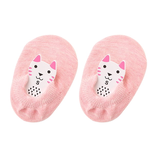 Jumpingount Calcetines de suelo para bebés, calcetín corto para recién nacidos, medias para niños, transpirables, divertidos, para interiores, Type1 NO1