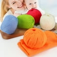 thumbnail image 1 of Trayknick 1 Roll Multi-purpose Yarn Skeins Anti-static Blend Fabric Hand Knitting Crochet Thread for Crocheting Project, 1 of 13