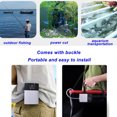 thumbnail image 7 of Aquarium Air Pump with Dual Outlet, Rechargeable Portable USB Aquarium Oxygen Pump, Adjustable Oxygen Bubbler with Air Stones & Tubing, Fish Tank Aerator with Accessories for 8 to 25 Gallons Tank, 7 of 7