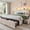 Beige, variant on melmine Upholstered Bed Frame with 6 Storage Drawers Queen Size Storage Bed Frame with LED Lights & Charge Station & Shelf,Beige