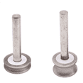 thumbnail image 4 of 2 muelas abrasivas de diamante para amoladoras de vidrio, para aviones, con borde recto, biselado de 6 mm (8 mm), 4 of 4
