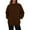 Coffee, variant on Mock Neck Sweatshirt Women Oversized Turtleneck Pullover Long Sleeve Tops Fall Fashion Y2K Outfits With Pockets