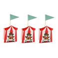 thumbnail image 3 of OUNONA 20Pcs Multi Color Paper Candy Box with Circus Animal Print for Candy Chocolate and Party Favor, 3 of 8