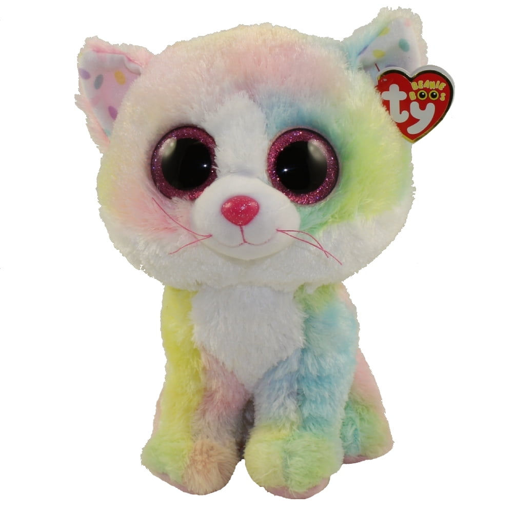 rainbow stuffed cat