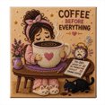 thumbnail image 2 of Warm Cute Girl Bead Art Kit with Frame, 3D Rhinestone DIY Wall Decoration for Bedroom, Living Room, Dorm, Office and Cozy Home Decor Gift, 2 of 6