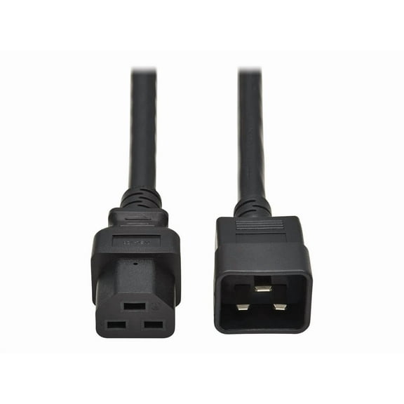 Tripp Lite Power Cord, C20 to C21 Heavy-Duty, 20A, 6 ft, Black P035-006