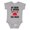 AC-Heather Grey, variant on Meme and Papaw Grandchild Boys or Girls Baby Bodysuit