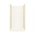 thumbnail image 2 of Sterling 72105100 Ensemble 72-1/2" X 35-1/4" Vikrell Shower End Wall Set - White, 2 of 2