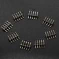 thumbnail image 3 of Encendiendo 10 pines de conector macho para tira de LED (5 pines RGBW5050) (negro). Wdftyju Para estrenar, 3 of 7