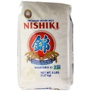NineChef Bundle - Nishiki Premium Sushi Rice 5 LB + 1 NineChef Brand Long Handle Spoon