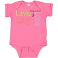 thumbnail image 3 of Inktastic Live, Laugh, Love Boys Baby Bodysuit, 3 of 5