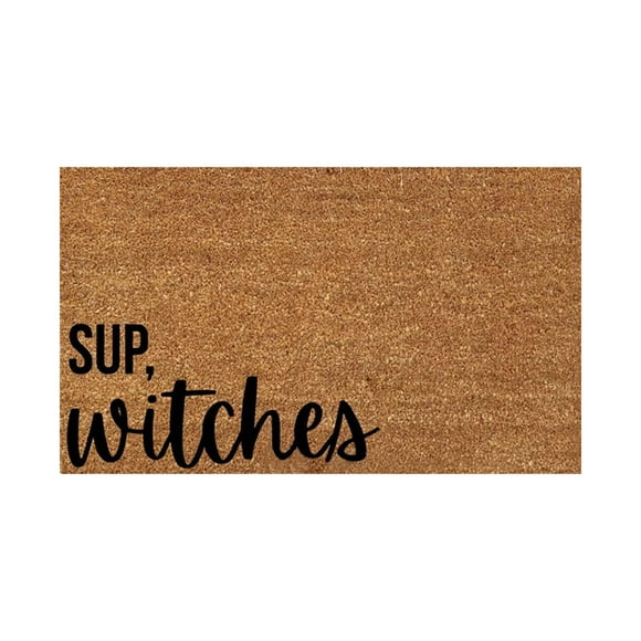 Ratfeit Welcome mat - Front Door Mat Outdoor Entrance in Natural Coir Duty Backing, Outdoor Door Mat for Your Porch Decor