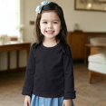 thumbnail image 2 of LNMQLPDBS Y2k Tees Girls Bell Sleeve Top 4t Girl Tops Girls Green Shirt Girls Long Sleeve Shirts Size 6 Girls 10-12 Girls 8-10 Clothes, Black 18-24 Months, 2 of 6