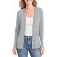 thumbnail image 1 of Urban CoCo Women's Button Down Lightweight Knit Cardigan Sweater with Pockets, 1 of 7