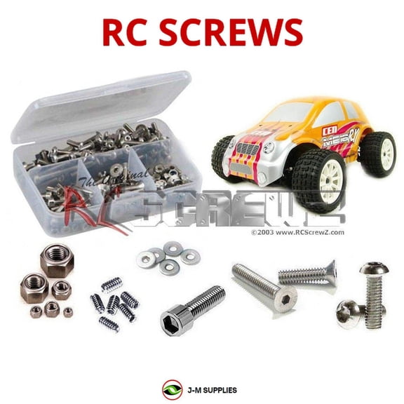 RCScrewZ Stainless Steel Screw Kit cen011 for CEN Racing ME16 Rally RC Car | SET