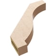 thumbnail image 6 of Ekena Millwork 3"W x 18"D x 18"H Baker Rough Cedar Woodgrain TimberThane Knee Brace, Primed, 6 of 6