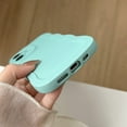 thumbnail image 2 of TECH CIRCLE for iPhone 12 Pro Flexible TPU Silicone Rubber Case, Cute Curly Wave Frame Shape Wavy, Slim Anti-Scratch Anti-Fingerprint Non-Slip Lightweight Shockproof for Women Girls ,Cyan, 2 of 9