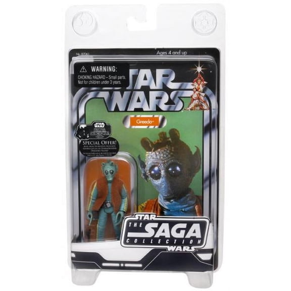 Star Wars Saga Collection 2006 Vintage Greedo Action Figure