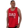 thumbnail image 5 of Fathers Day World's Greatest Dad No 1 Tank Top Sleeveless Tee Men Brisco Brands S, 5 of 7