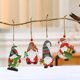 thumbnail image 1 of Adornos colgantes de madera para Navidad, decoración de árbol de Navidad 2024, regalo para niños, decoración de fiesta de año nuevo, 4 Uds.（1set-4pcs-A, 1 of 5