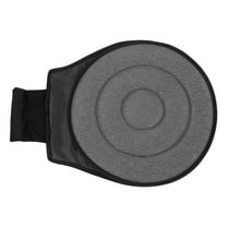 Unique Bargains Universal Ultra-Thin Auto Swivel Seat Cushion Multi-Function Swivel Seat Cushion for Car Grey