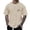 Khaki, variant on Mens T Shirts Male Raglan Sleeve Letter Print Short Sleeve Crew Neck T Shirt Floral Fashion Trend Bottoming Shirt Classic Tee