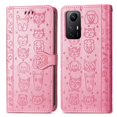 thumbnail image 1 of Funda Cartera FOXDOCK para XIAOMI Redmi Note 12S , Flip PU con Relieve de Gatos y Perros, Tarjetero y Soporte, 1 of 6