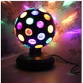 thumbnail image 4 of Bola de discoteca giratoria de 6 pulgadas, lámpara de escenario, operación USB, bola de discoteca, 4 of 5