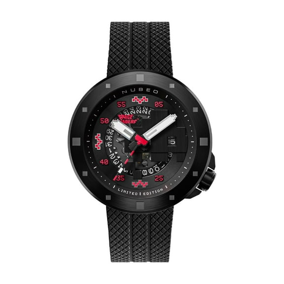 Nubeo Cassini Stainless Steel 50mm Japanese Automatic Wristwatch NB-6103-08