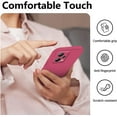 thumbnail image 6 of Compatible with Redmi Note 12 Pro 5G Case for Women Men, Ultra Slim Xiaomi Redmi Note 12 Pro 5G Phone Case Silicone Liquid Soft Shockproof Anti-Scratch Protective Cases (Camellia Red), 6 of 14