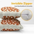thumbnail image 3 of Fall Pumpkin Throw Pillow Cover 18x18 Inch Set of 2 Autumn Orange Pumpkin Outdoor Pillow Cases Polka Dot Beige Thanksgiving Farmhouse Square Cushion Covers for Sofa Couch Porch Patio Home Decor, 3 of 6