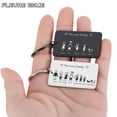 thumbnail image 2 of Amor lindo llavero grabado personalizado regalos familiares para padres niños presente llavero bolsa encanto familias miembro regalo llavero Tan Jianjun unisex, 2 of 2