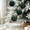 thumbnail image 5 of Christmas Decorations Indoor Under 10$ Clearance! Christmas Decorations 16Piece Flocked Christmas Balls Christmas Decoration SetMultiple Styles Of Christmas Tree Decorations Can Used For Other Party, 5 of 9