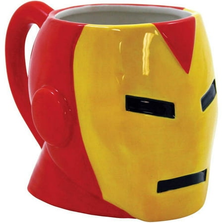 Marvel Comics Iron Man Molded Head 19 oz Ceramic Mug