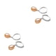thumbnail image 1 of Sonducket 2X pendiente de perla pendiente de oreja joyería de moda multicolor adorno de mano de obra fina accesorios de fiesta para mujer rosa Rosa 2Conjunto, 1 of 6