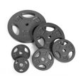 thumbnail image 3 of CAP Barbell Standard Cast Iron 1-inch Weight Lifting Grip Plate, 25 lb, Single, Black, 3 of 3