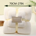 thumbnail image 5 of Pure Cotton 2-in-1 Bath Towel and Facial Towel Soft Bath Towel 2-piece Set, 5 of 5