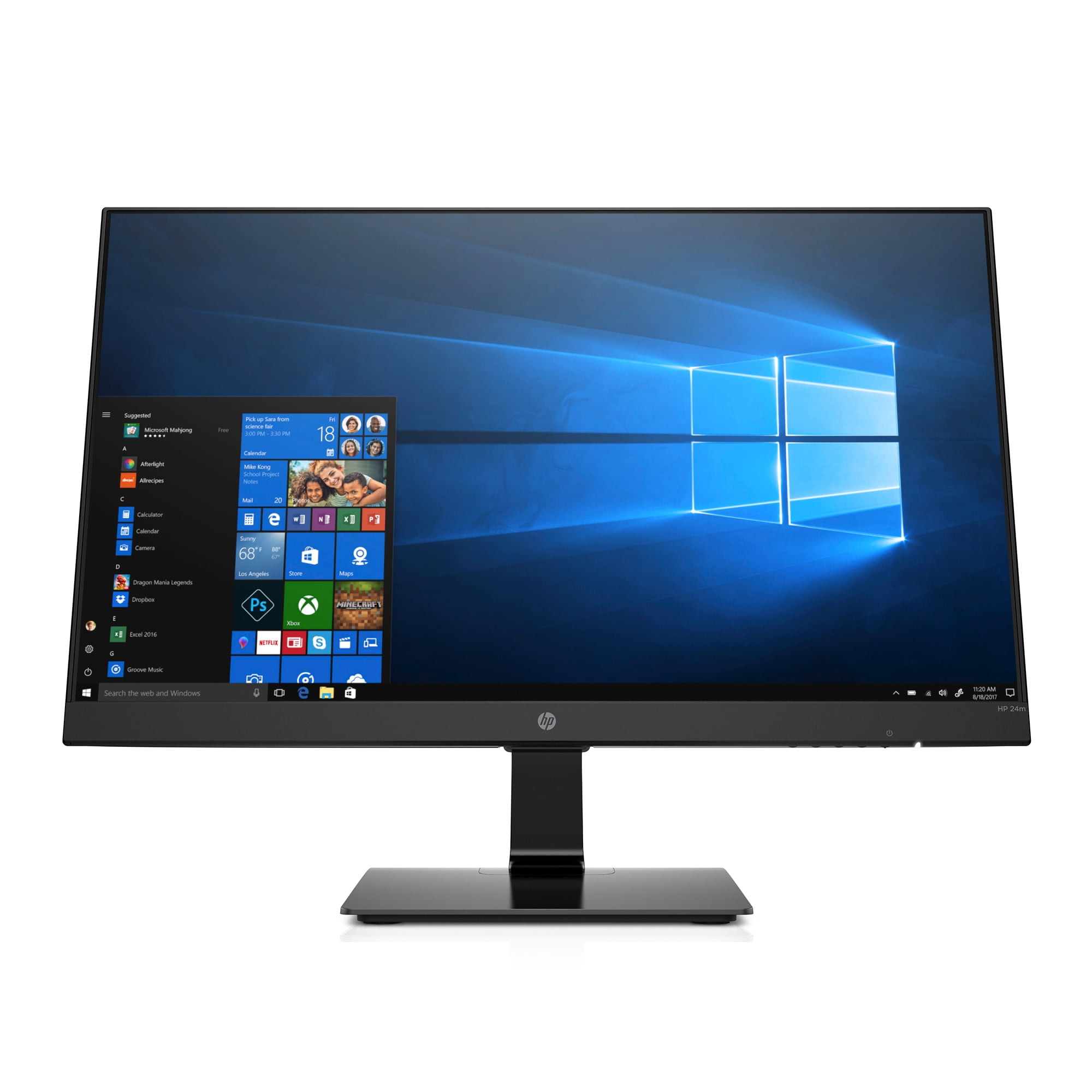 To contribute A central tool that plays an important role necklace HP 24" IPS 1920x1080 VGA HDMI 60hz 5ms HD Monitor - 24M - Walmart.com