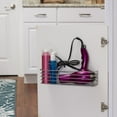thumbnail image 4 of Household Essentials Short Door Mount Cabinet Organizer, Steel Wire Frame, Nickel Powder Finish, Hardware Included, Versatile, Mounts to Cabinet Door, Wall or Other Solid Surface, 4 of 4
