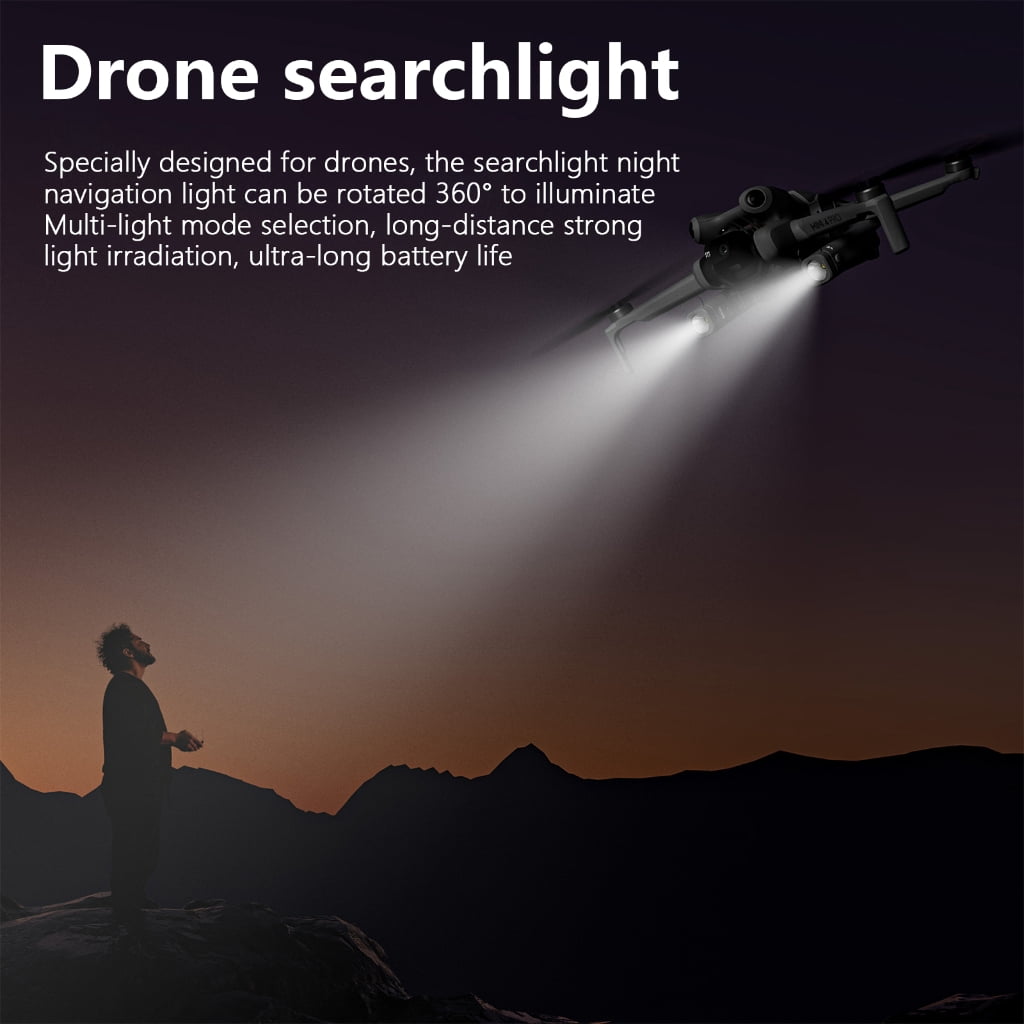 Drones Searchlights Night Light For Mini 4 Detachable Lighting Lightweight