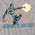 thumbnail image 2 of DC Sinestro Women's T Shirt, Athletic Heather, Large, 2 of 6
