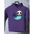 thumbnail image 3 of Magical Mermaid Panda Hoodie Toddler -Image by Shutterstock,  5 Toddler, 3 of 4